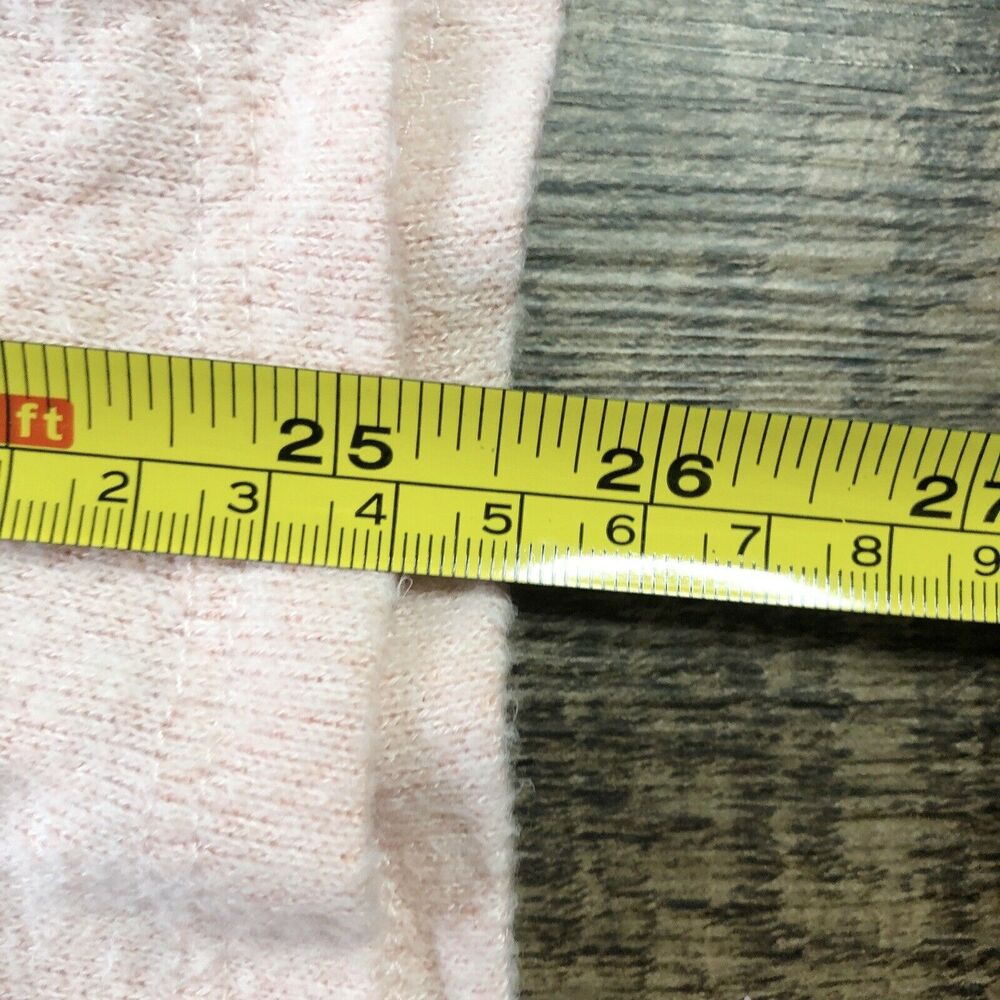 Btween Girls Size 7 Blush Pink Long Tie Sleeve Keyhole Back Tunic Sweater Shirt - Picture 6 of 7